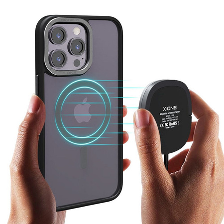 Futerał X-ONE Dropguard Magnetic Case Air (kompatybilny z MagSafe) - do Apple iPhone 14 Plus czarny