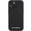 Karl Lagerfeld Quilted K Pattern Hülle für iPhone 15 – Schwarz