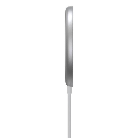 Baseus mini magnetyczna bezprzewodowa indukcyjna ładowarka Qi 15 W (kompatybilna z MagSafe do iPhone) biały (WXJK-F02)