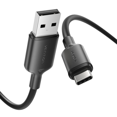 Kabel USB 2.0 A do USB-C 3A Vention CTQBF 1M (czarny)