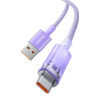 BASEUS kabel USB A do Typ C PD 100W Explorer CATS010405 1 m fioletowy