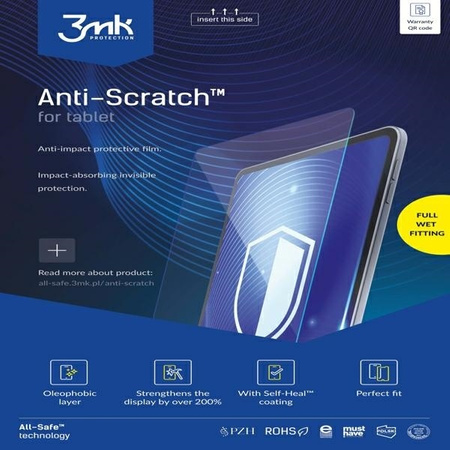 All-Safe - AIO Anti-Scratch Tablet Full Wet Fitting 5 pcs