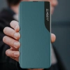 Eco Leather View Case booktype case schutzhülle aufklappbare hülle Samsung Galaxy A22 4G blau