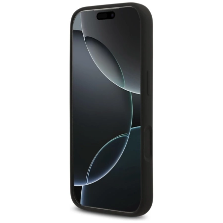 Etui Karl Lagerfeld Silicone Karl&Choupette Ring MagSafe do iPhone 17 Pro Max - czarne