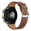 Pasek do Samsung Galaxy Watch Forcell F-Design FS21 skóra ekologiczna 20 mm brązowy
