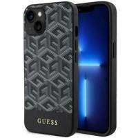 Guess GUHMP14MHGCFSEK iPhone 14 Plus 6.7" czarny/black hardcase GCube Stripes MagSafe