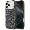 Karl Lagerfeld IML Leopard Pattern MagSafe Case für iPhone 17 Pro Max - Schwarz