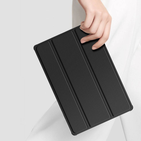 Dux Ducis Toby pancerne etui z klapką Smart Case do Samsung Galaxy Tab A7 10.4'' 2020 z uchwytem na rysik czarny
