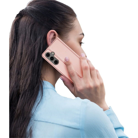 DUX DUCIS kabura SKIN PRO do SAMSUNG S25 różowa