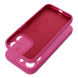 Futerał SILICONE 2mm do IPHONE 16 Pro róż