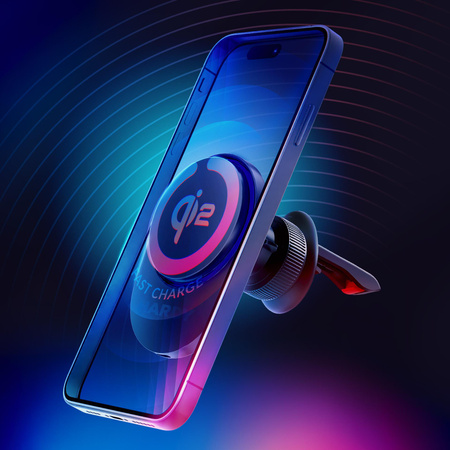 Accessories - 3mk Hardy AeroCharger 15W MPP Qi2 Black