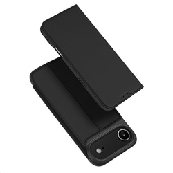 Dux Ducis Skin Pro Case for iPhone 17 Air with Flip and Card Slot - Black