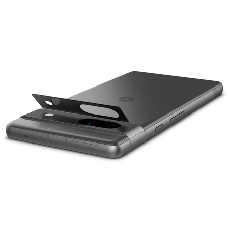 Spigen OPTIK.TR „EZ FIT“ KAMERASCHUTZ 2ER-PACK GOOGLE PIXEL 7A SCHWARZ