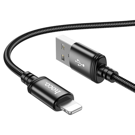 HOCO kabel USB A do Lightning 2,4A X89 2 m czarny