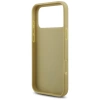 Guess Strass Dreieck Logo Hülle für iPhone 17 Pro Max - Gold