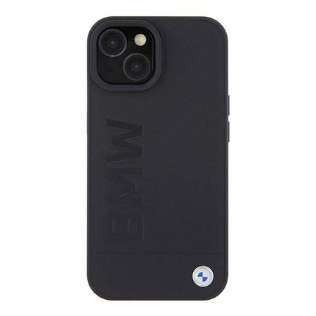 BMW BMHMP15SSLLBK iPhone 15 6,1&quot; schwarz/schwarz Magsafe Hardcase Signature Logo Aufdruck