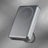 Powerbank Dudao K28 10000mAh PD 22.5W z MagSafe z metalową obudową i pierścieniem-podstawką - szary