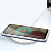Clear 3in1 etui do Samsung Galaxy A22 4G żelowy pokrowiec z ramką niebieski