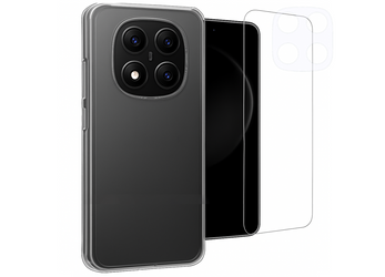 Etui do Xiaomi Redmi Note 14 Pro 5G + Szkło na ekran + Szkło na aparat