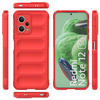 Magic Shield Case for Xiaomi Redmi Note 12 5G / Poco X5 5G Flexible Armor Cover Red