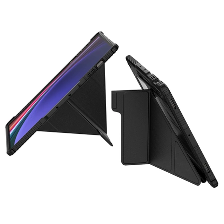 Nillkin Bumper Leather Case Pro Hülle für Samsung Galaxy Tab S9+ – Schwarz