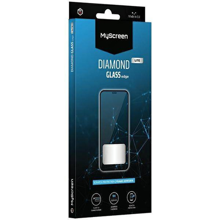 Gehärtetes Glas 5D XIAOMI REDMI NOTE 12S MyScreen Diamond Glass Edge Lite Full Glue schwarz