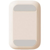 Verstellbarer Telefonständer mit Spiegel Baseus Seashell Series – Beige