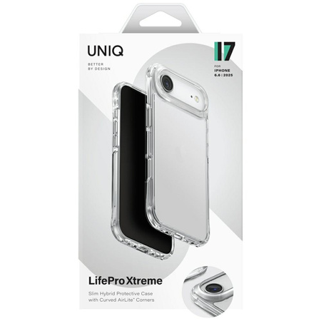 Etui UNIQ Lifepro Xtreme do iPhone 17    Air przezroczysty