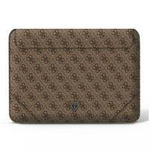 Guess Sleeve GUCS16P4TW 16" brązowy /brown 4G Uptown Triangle logo