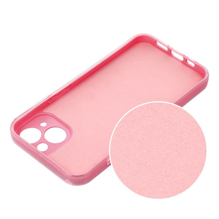 Futerał CLEAR CASE 2mm BLINK do IPHONE 13 różowy