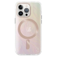 Etui UNIQ Coehl Willow Magnetic Charging do iPhone 15 Pro Max - opalizujące