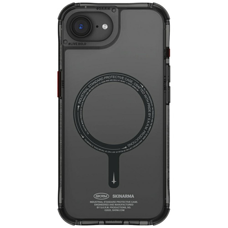 Etui Skinarma Saido MagSafe do iPhone    16e czarny