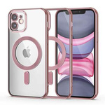 Case IPHONE 11 Tech-Protect MagShine gold & pink