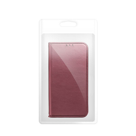 Kabura SMART MAGNETO do IPHONE 17 Pro burgundowy