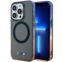 Hülle BMW BMHMP14LHTGE iPhone 14 Pro 6.1&quot; grau/grau Hardcase Gradient Bumper MagSafe