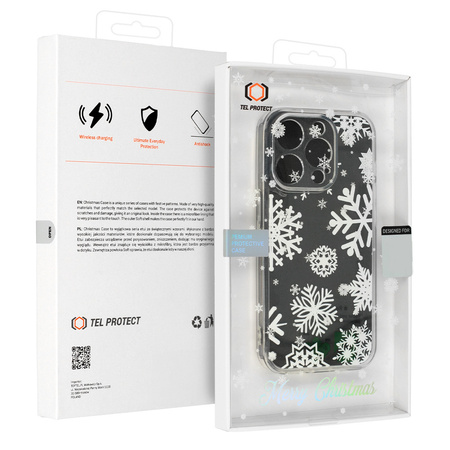 TEL PROTECT Christmas Clear Case do Iphone 11 Wzór 4