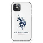 US Polo USHCP12LTPUHRWH iPhone 12 6,7" Pro Max biały/white Shiny Big Logo