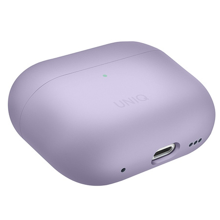 UNIQ etui Lino AirPods Pro 2 genSilicone (2022/2023) liliowy/lilac lavender