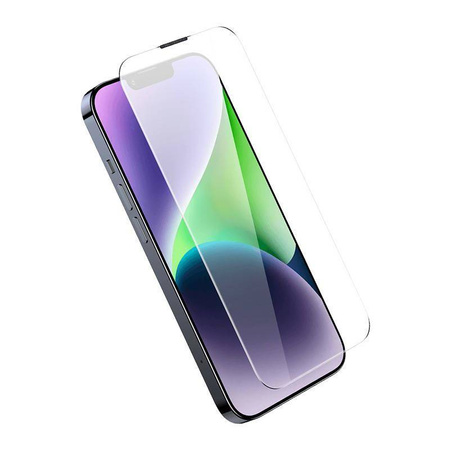 Szkło Hartowane IPHONE 13 PRO MAX / 14 PLUS Baseus Corning z Filtrem Przeciwpyłowym