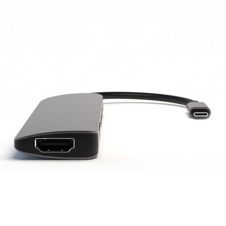 4smarts HUB 6w1 DeX Function 2xUSB-A      3.0/USB-C/HDMI/SD/MicroSD szary 468782