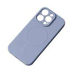 MagSafe-kompatible Silikonhülle für iPhone 15 Pro Max Silikonhülle – Grau