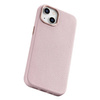 iCarer Litchi Premium Leather Case iPhone 14 Plus Magnetic Leather Case with MagSafe pink (WMI14220711-PK)