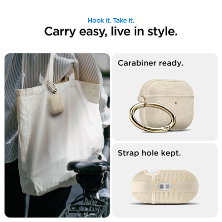 SPIGEN URBAN FIT APPLE AIRPODS PRO 3 DUNE BEIGE