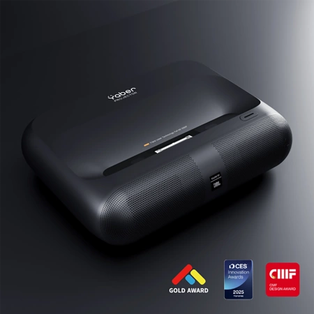 Yaber K300s Multimedia Laser RGB FullHD 1080p Projector with JBL Speakers - Black