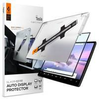TEMPERED GLASS Spigen GLASS FC "EZ FIT" TESLA MODEL X 2022 / MODEL S 2021 BLACK