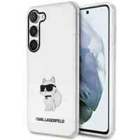 Karl Lagerfeld KLHCS23MHNCHTCT S23+ S916 transparenter Hartschalenkoffer Ikonik Choupette