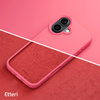 Nakładka Etteri Silicone Mag do iPhone 16 Plus 6,7" malinowa
