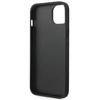 Oryginalne Etui IPHONE 14 PLUS Karl Lagerfeld Hardcase Saffiano Mono Metal Logo (KLHCP14MSAKLHPK) czarne
