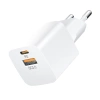 Wozinsky CMWCW 20W USB-C / USB-A Wandladegerät - Weiß