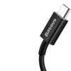 Baseus Superior kabel przewód USB - micro USB do szybkiego ładowania 2A 1m czarny (CAMYS-01)
